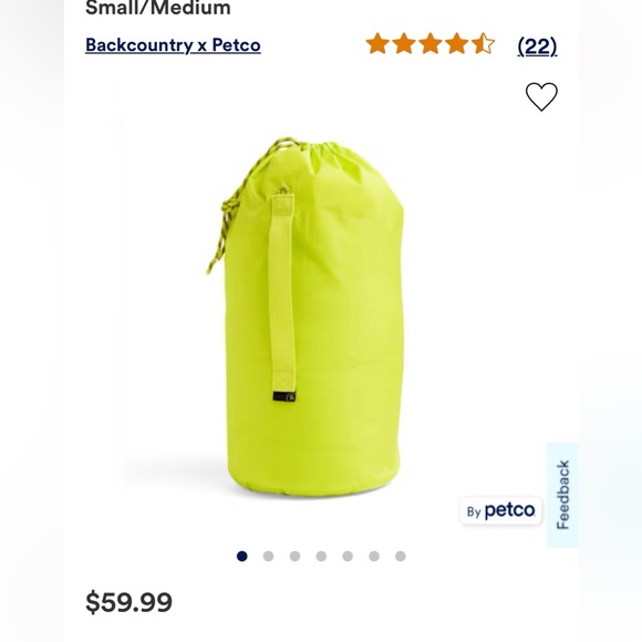 NWT BACKCOUNTRY DOG THERMAL SLEEPING BAGSZ S/M 27 L X 38 W inc (68 L X 96 W Cm) - Picture 11 of 11